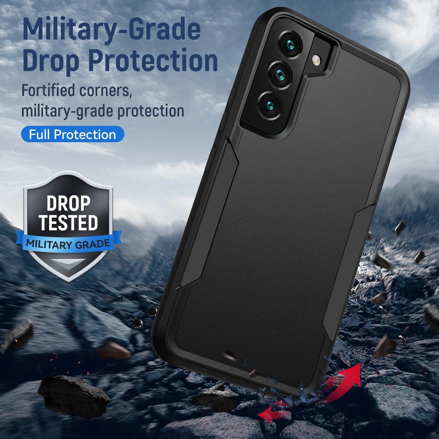 Samsung Galaxy S24 Ultra Shockproof Case - Heavy Duty Protection for Drops & Bumps - Perfect for Outdoor Adventures, Travel & Daily Use