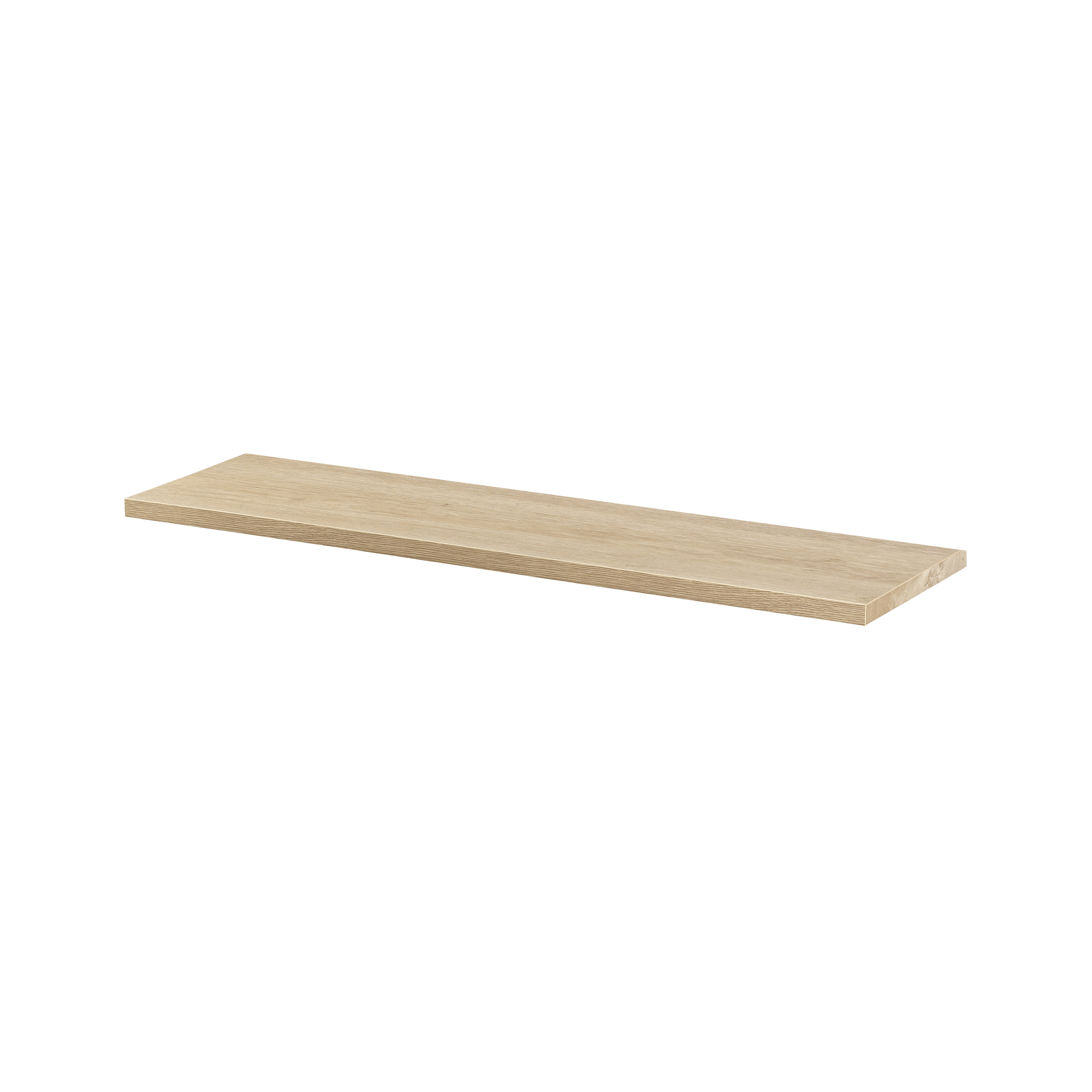 LITE FEELWOOD Floating Shelf Board - Natural Wood Wall Shelf for Home Decor, Office & Bathroom Storage - Easy to Install & Durable