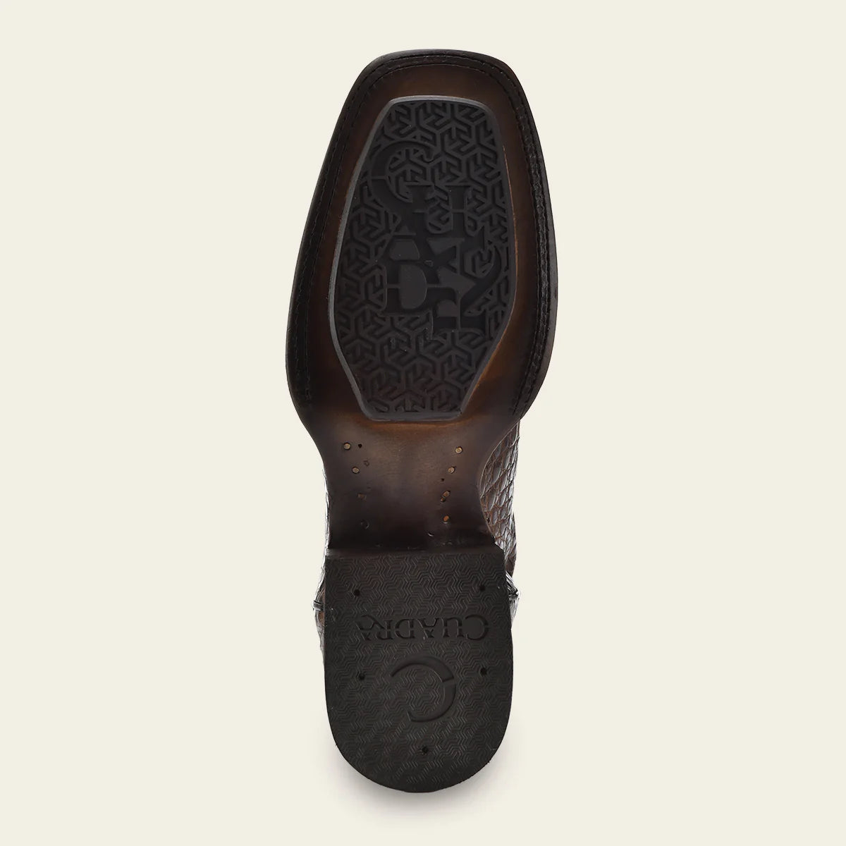 Premium Men's Cuadra Honey Cowboy Rodeo Boots - Genuine Caiman Leather Western Boots for Country Dancing, Rodeo & Outdoor Adventures