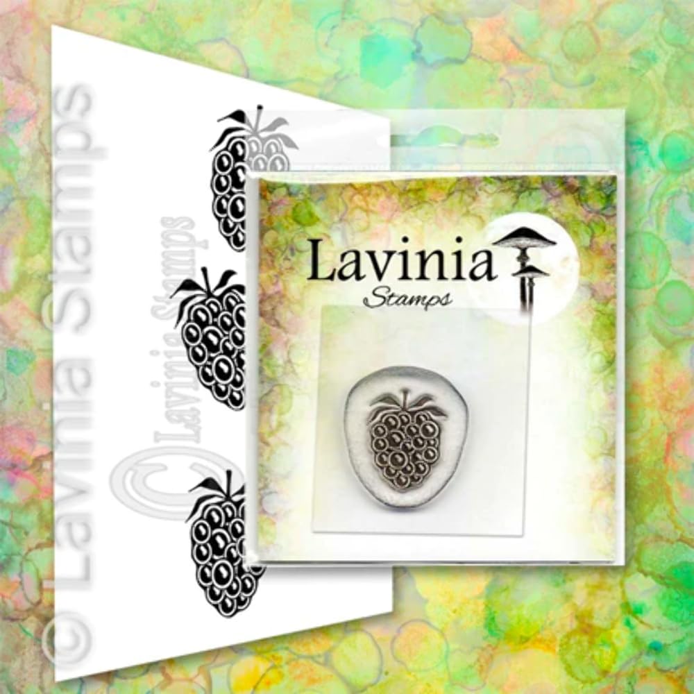 Mini BlackBerry Stamp by Lavinia Stamps (LAV650) - Perfect for Scrapbooking, Card Making & Paper Crafting