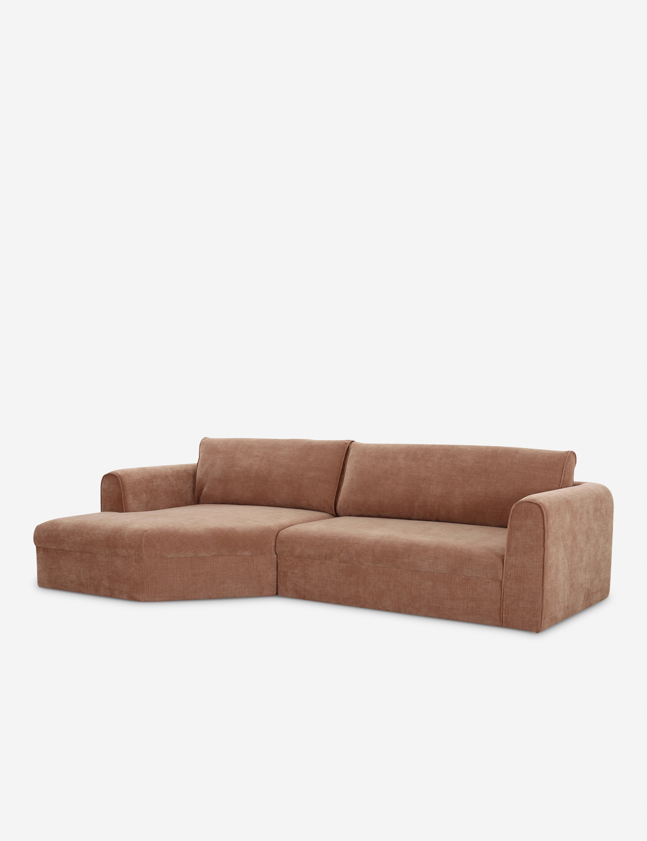 Forsythe Sectional Sofa - Modern L-Shaped Couch with Reversible Chaise, Soft Fabric Upholstery for Living Room, Family Room & Home Theater - Perfect for Lounging, Entertaining & Relaxing
