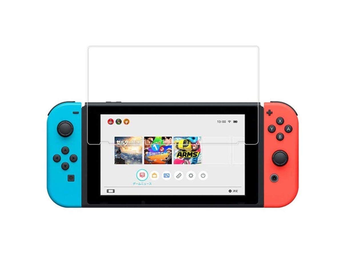 MPM Tempered Glass Screen Protector for Nintendo Switch - 9H Hardness Anti-Scratch, Bubble-Free Installation, Stylus Compatible - Perfect for Gaming, Travel Protection & Everyday Use
