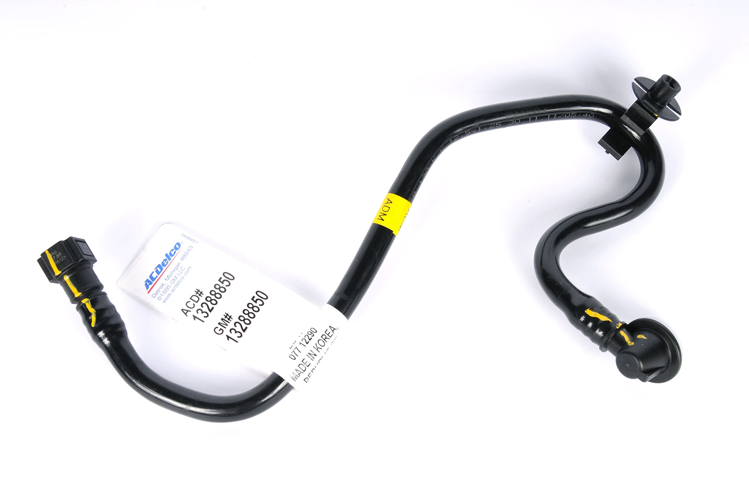 GM Genuine Parts 13288850 Power Brake Booster Vacuum Pipe Assembly - Replacement for Chevy, GMC Trucks & SUVs - Improves Braking Performance (Perfect for Off-Roading & Towing)