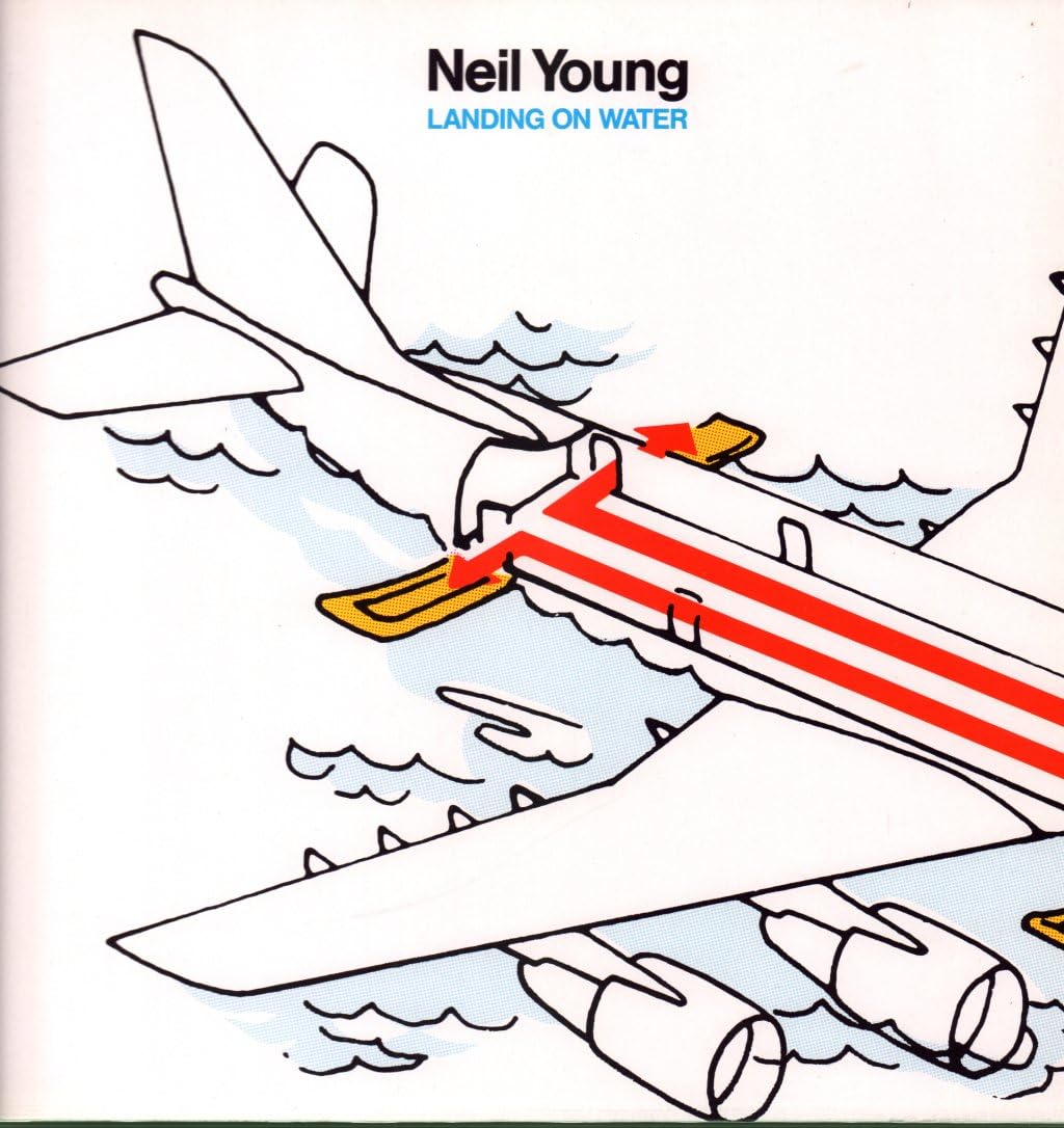 Landing On Water LP - Vinyl Record by Neil Young | Classic Rock Music Album for Collectors & Audiophiles | Perfect for Home Listening, Gifts & Music Enthusiasts