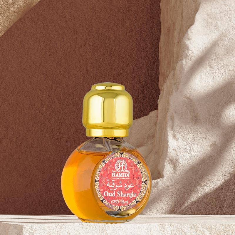 Hamidi Oud Sharqia CPO 15ml Attar Perfume Oil for Men - Alcohol-Free Arabic Fragrance with Long-Lasting Scent | Perfect for Daily Wear, Special Occasions & Gift Giving