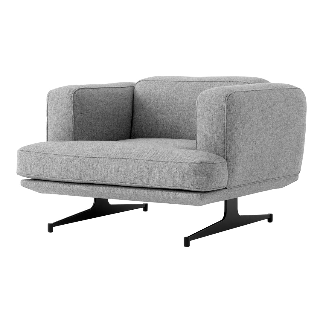 Comfortable Inland Lounge Chair for Living Room, Patio & Outdoor Relaxation - Modern Accent Chair with Cushion for Home Decor