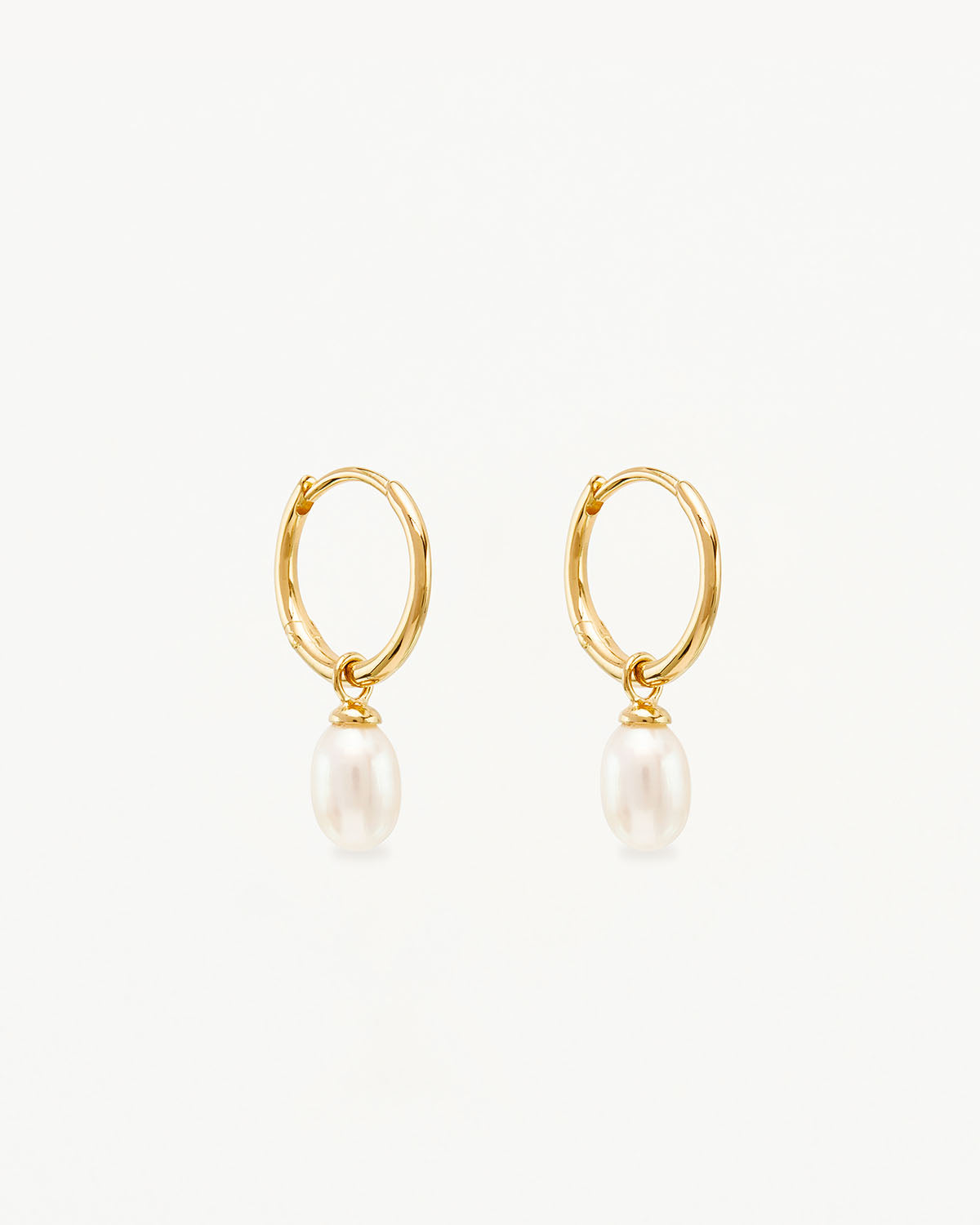 18K Gold Vermeil Live in Peace Hoop Earrings for Women - Minimalist Dainty Huggie Hoops - Everyday Wear, Gift for Her, Peace Symbol Jewelry for Yoga & Meditation