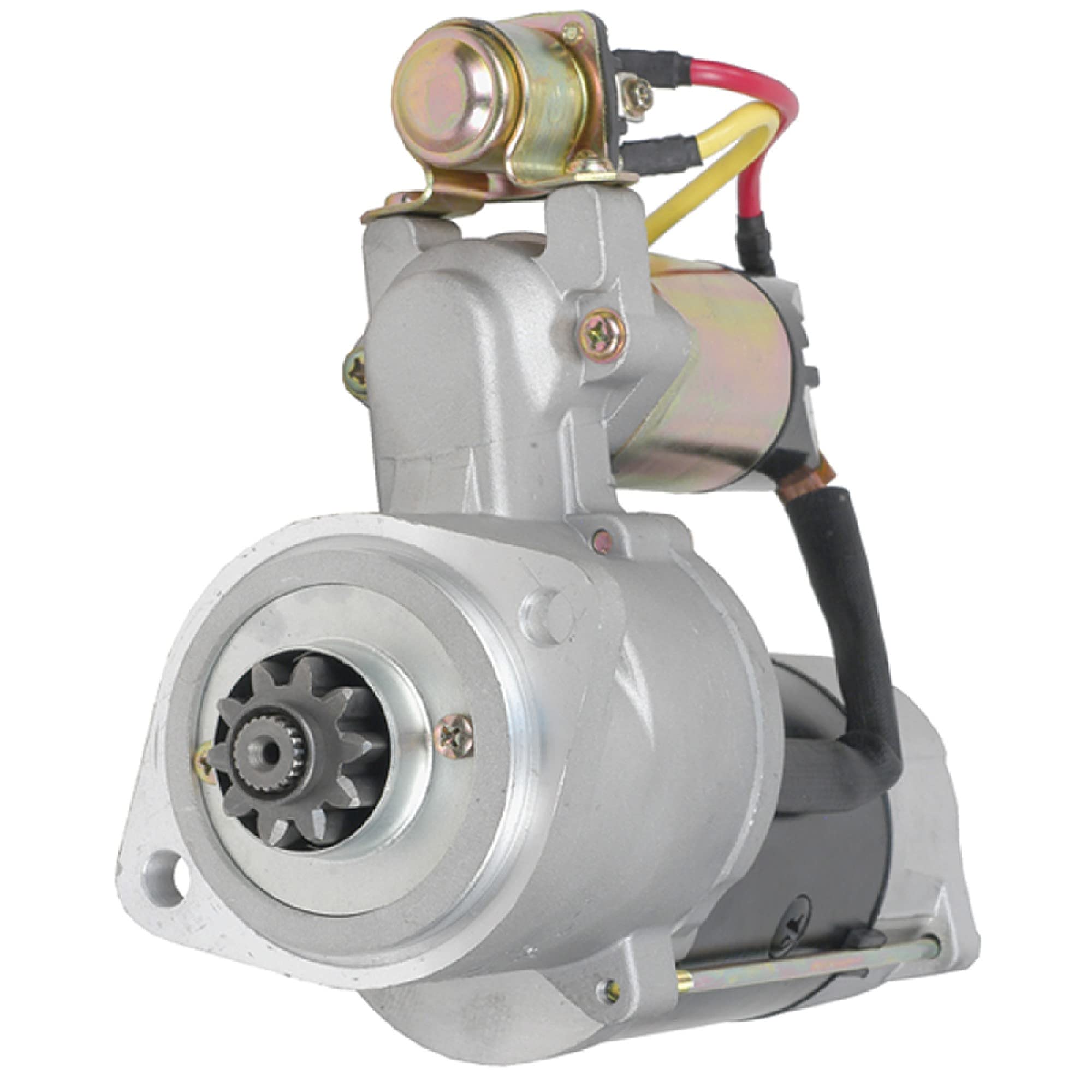 New Starter Replacement for Mitsubishi FD-40D2 - Compatible with 0R1091, 10R2985, 1146864, 135-2361, 1R5538, 5I7716, 280-9024, 18239 - Perfect for Engine Repair & Maintenance
