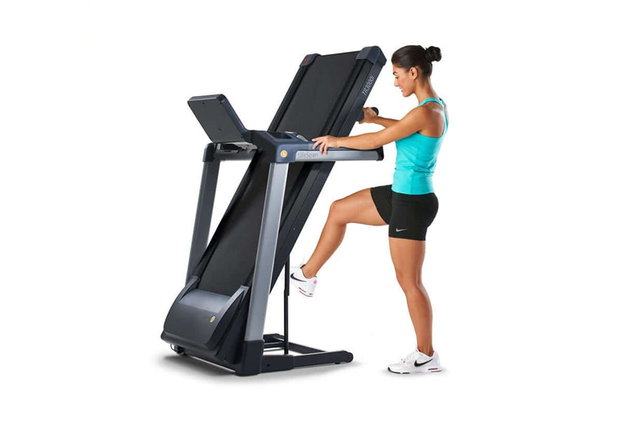 LifeSpan TR3000i Folding Treadmill - Compact Home Gym Equipment for Running & Walking - Perfect for Small Spaces & Home Workouts