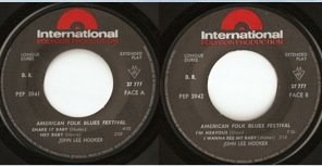 Shake It Baby - John Lee Hooker / Hey Baby - Shakey Jake / I'm Nervous - Memphis Slim / I Wanna See My Baby - T. Bone Walker EP (1962) | Classic Blues Music Collection for Vinyl Enthusiasts & Music Lovers
