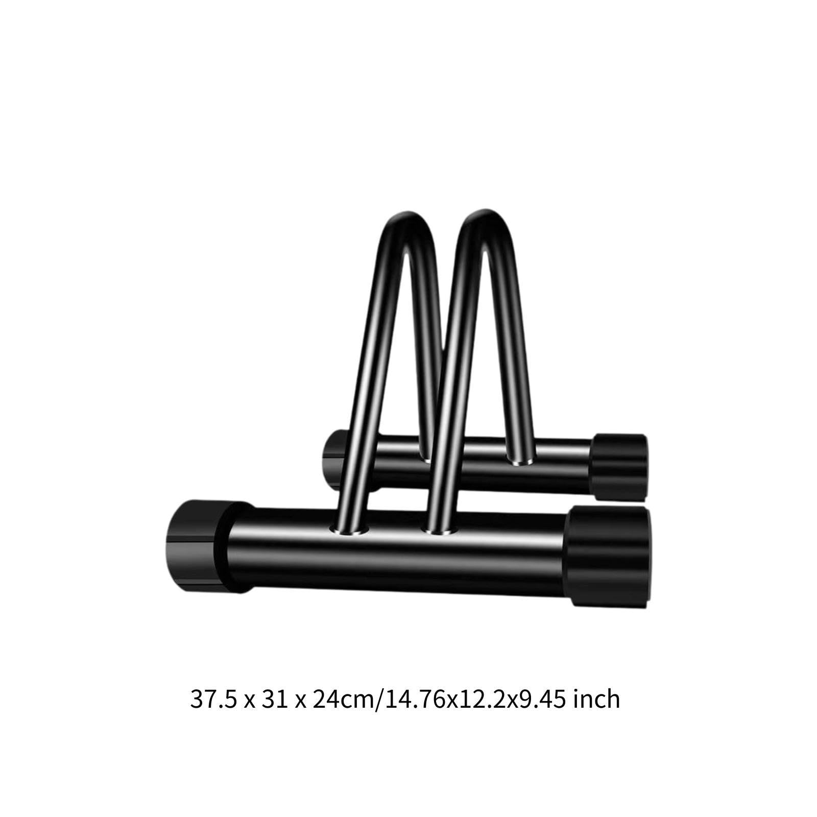Heavy Duty Bike Stand - Adjustable Bicycle Parking Rack & Storage Stand for Road Bikes, Mountain Bikes - Space Saving Garage Bike Storage Solution for Home, Apartment & Outdoor Use