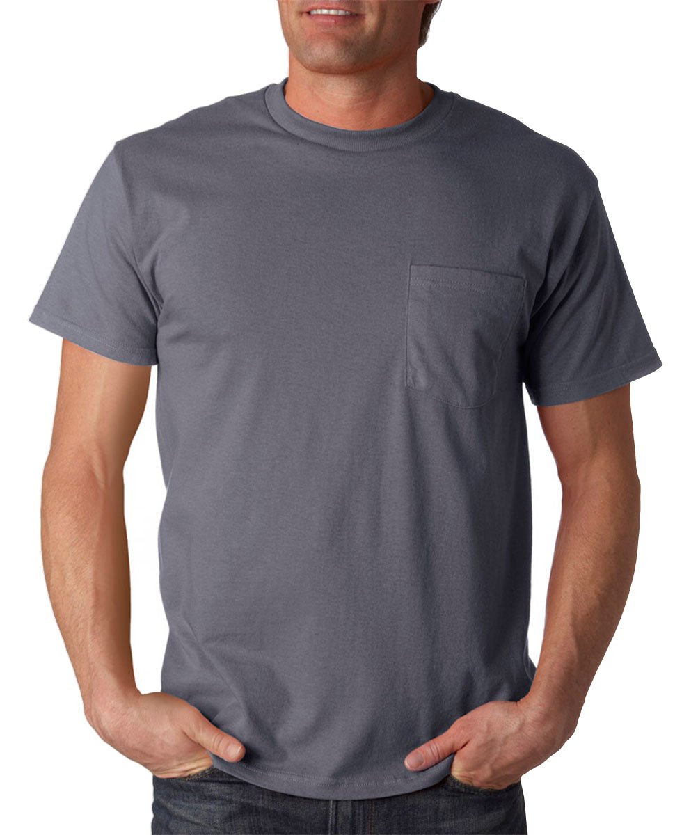 Fruit of the Loom Men's Short Sleeve Classic Fit T-Shirt - Comfortable Cotton Crew Neck Casual Shirt for Everyday Wear, Work & Outdoor Activities
