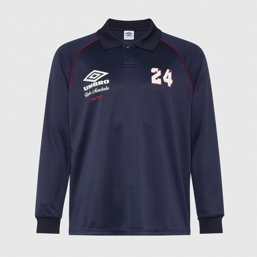 Premium Icon Long Sleeve Polo Shirt for Men - Comfortable Business Casual Wear - Perfect for Office, Golf & Outdoor Activities