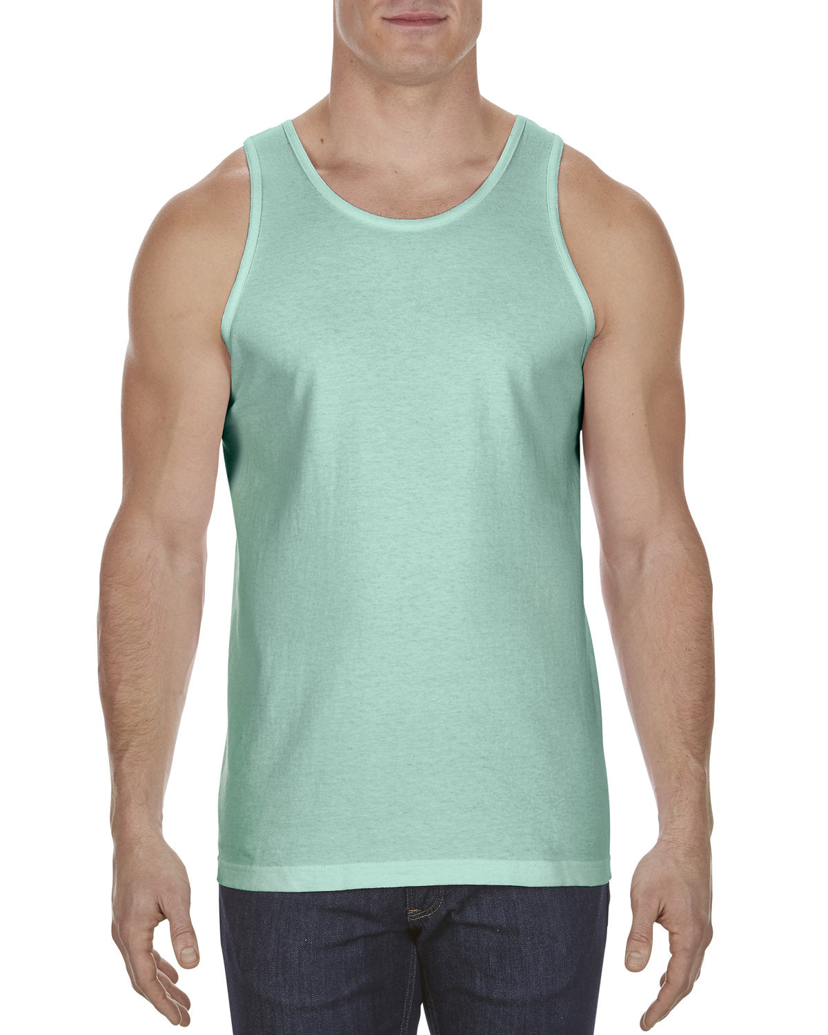 Alstyle AL1307 Men's & Women's 100% Cotton Tank Top - 6.0 oz Soft Breathable Sleeveless Shirt for Gym, Workout, Summer & Casual Wear