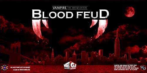 Vampire: The Masquerade - Blood Feud Mega Board Game | 4-32 Players Strategy Game | Perfect for Game Nights & Halloween Parties | Everything Epic