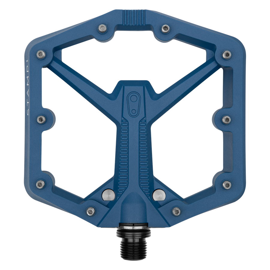Crank Brothers Stamp 1 Gen 2 Bike Pedals - Durable MTB Flat Pedals for Mountain Biking & Trail Riding