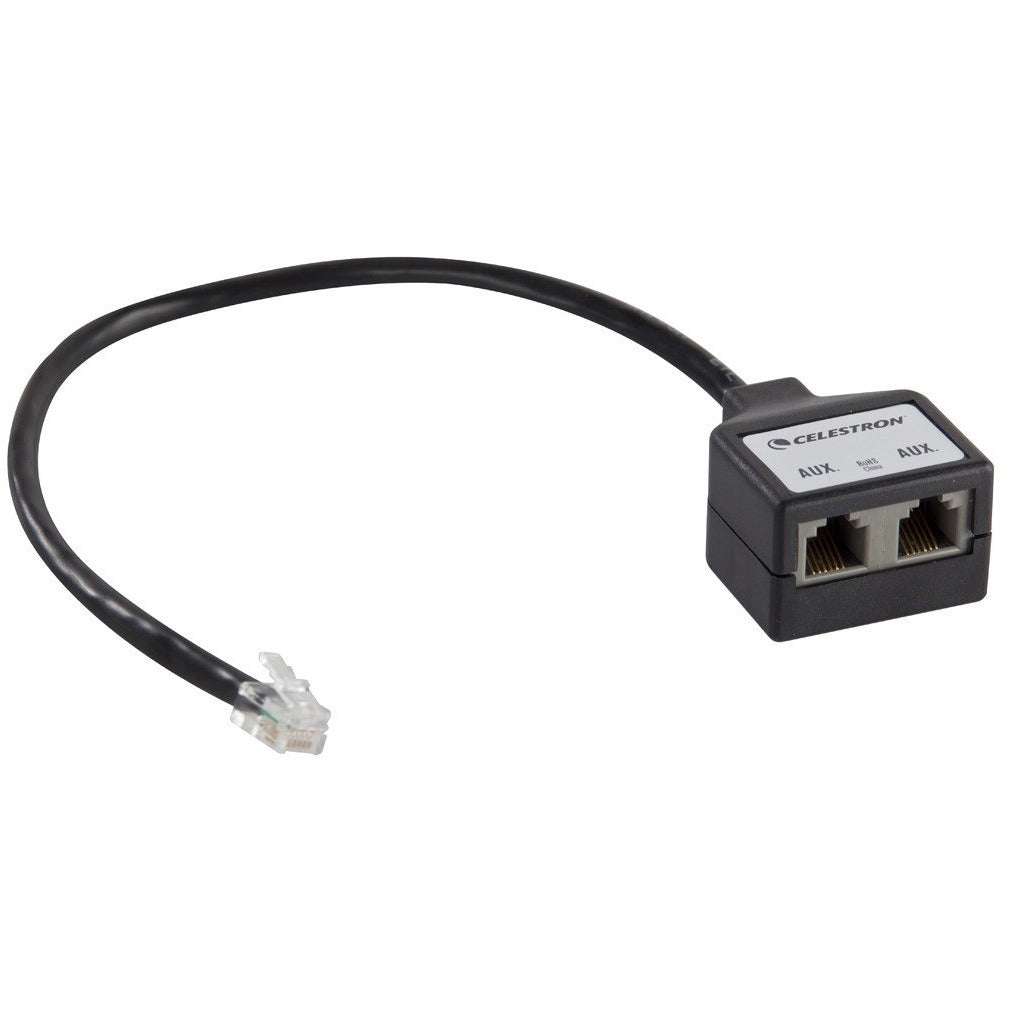 3.5mm AUX Audio Splitter Cable - 1 Male to 2 Female Stereo Headphone Jack Adapter for Car, Home, Party & Travel - Share Music with Friends on Multiple Devices