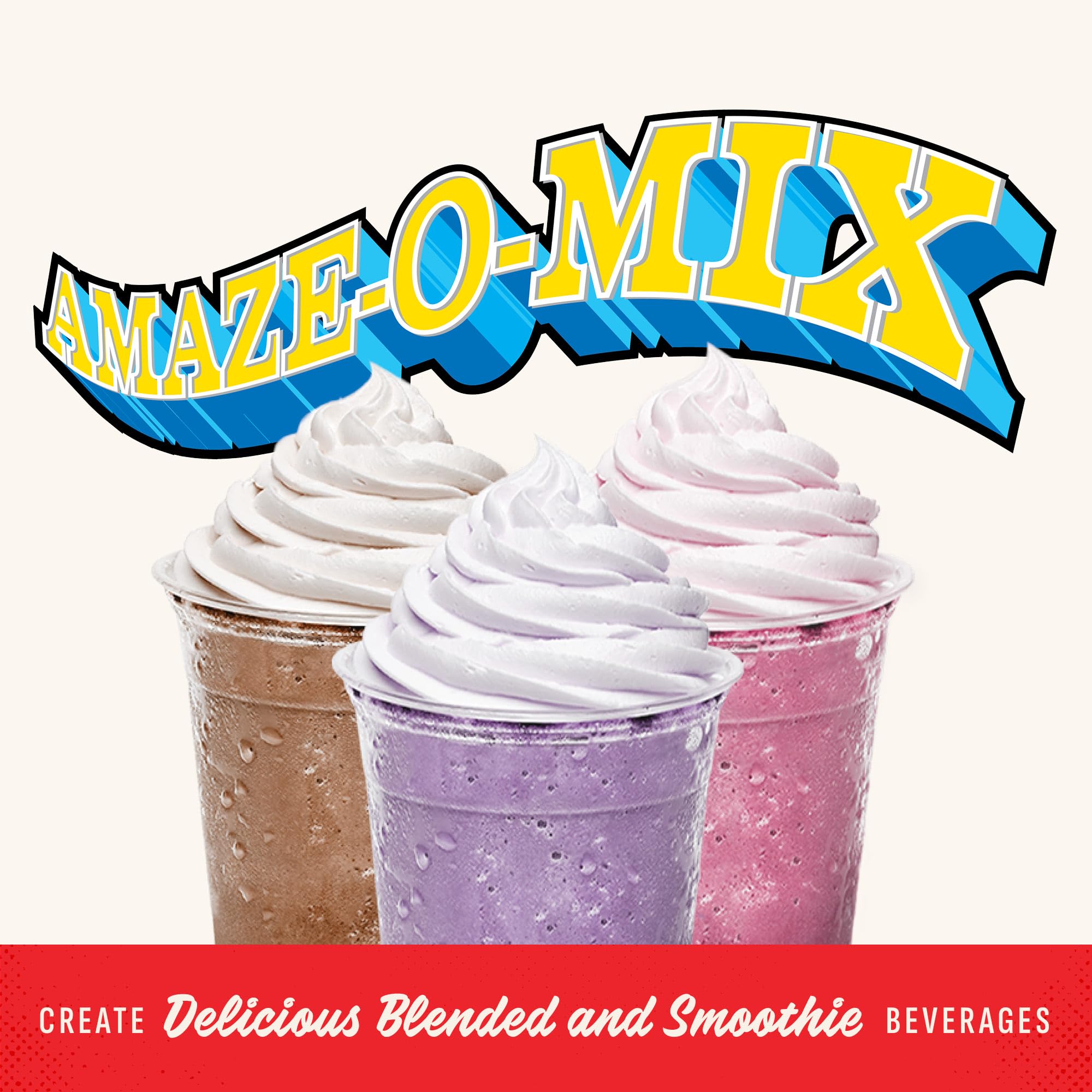 Gosh That's Good! Amaze-O-Mix Blender Base - 3 lb Bag | Smoothie & Beverage Mix for Protein Shakes, Meal Replacements & Healthy Drinks | Perfect for Home, Gym & Office Use