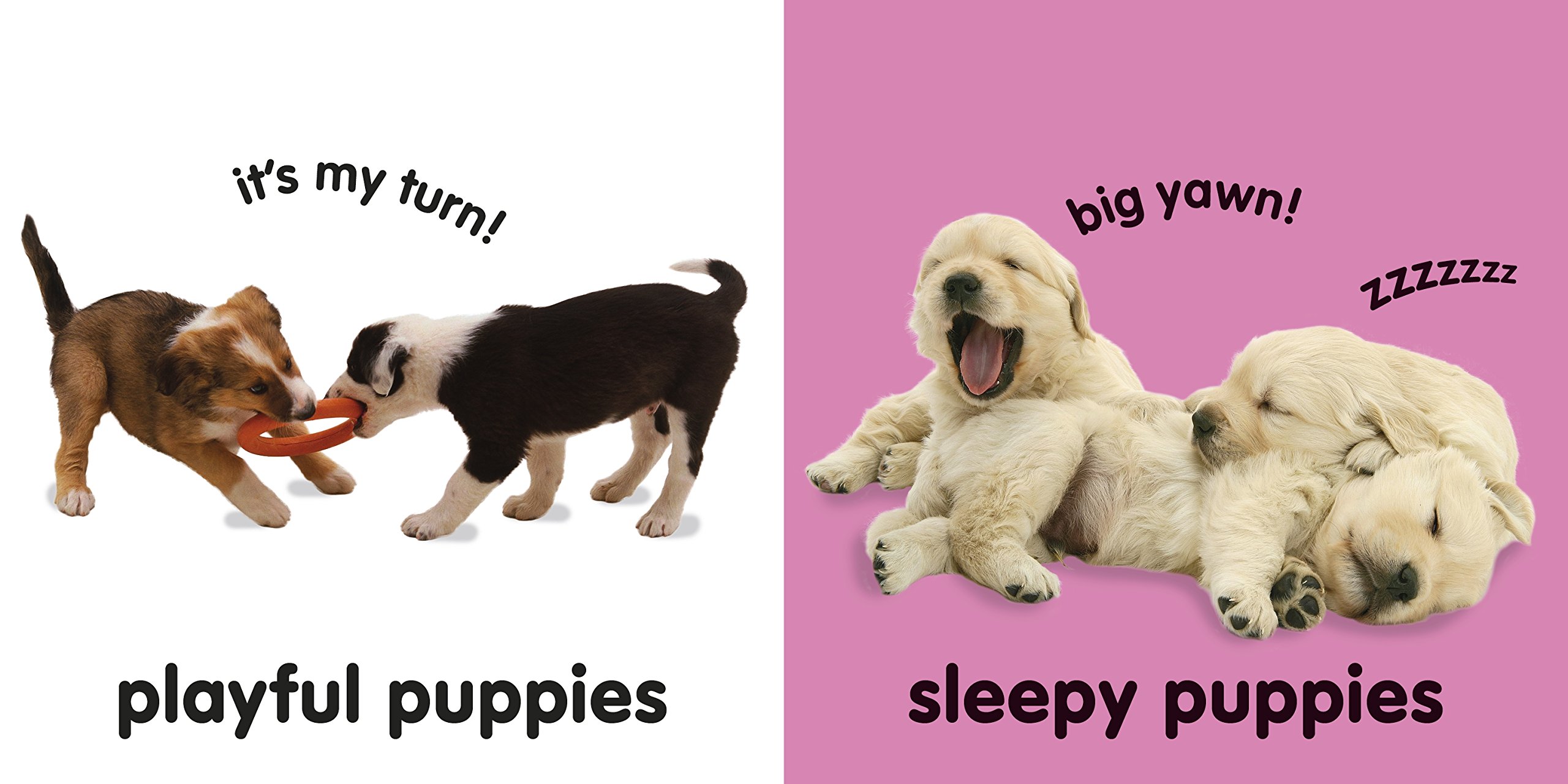 Baby Touch & Feel Puppies Book - Interactive Sensory Board Book for Toddlers & Infants - Perfect for Early Learning & Bonding Time