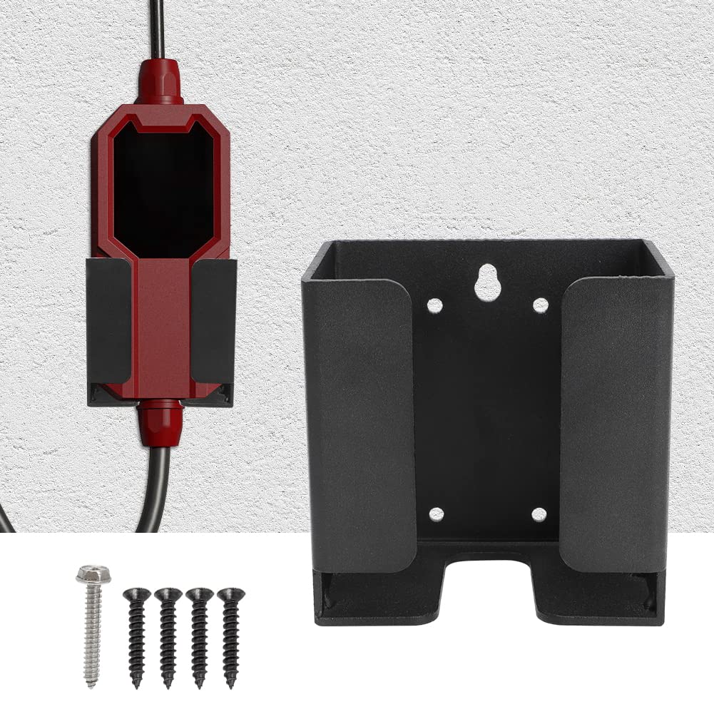 Universal EV Charger Holder for J1772 & Tesla Connectors - Wall Mount Electric Car Charging Box Organizer (4.82