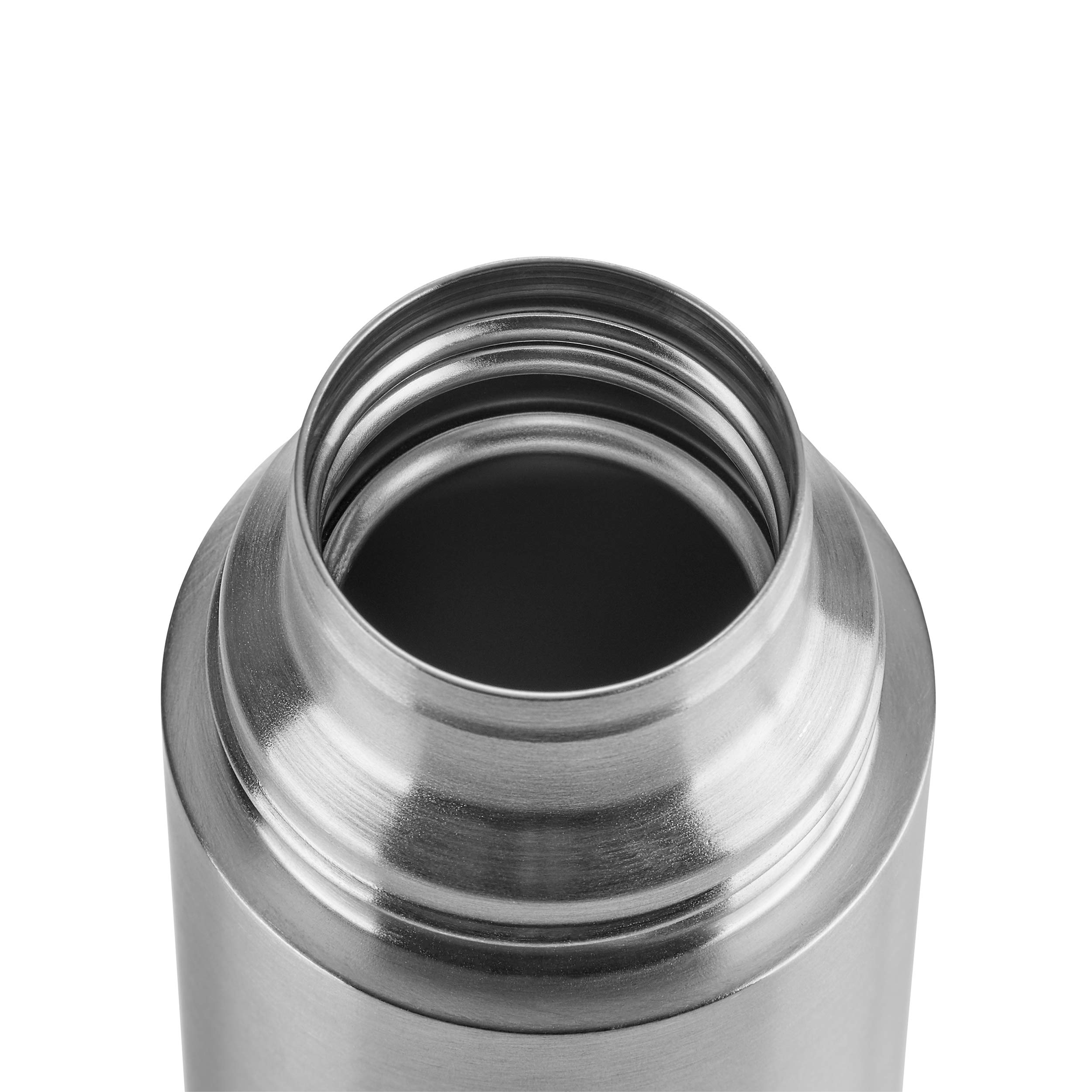 Emsa Mobility 33.8oz Vacuum Flask - Black/Anthracite for Travel & Outdoor