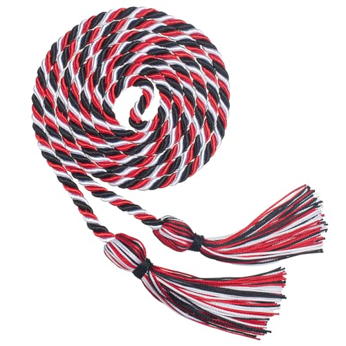 Black,red and White
