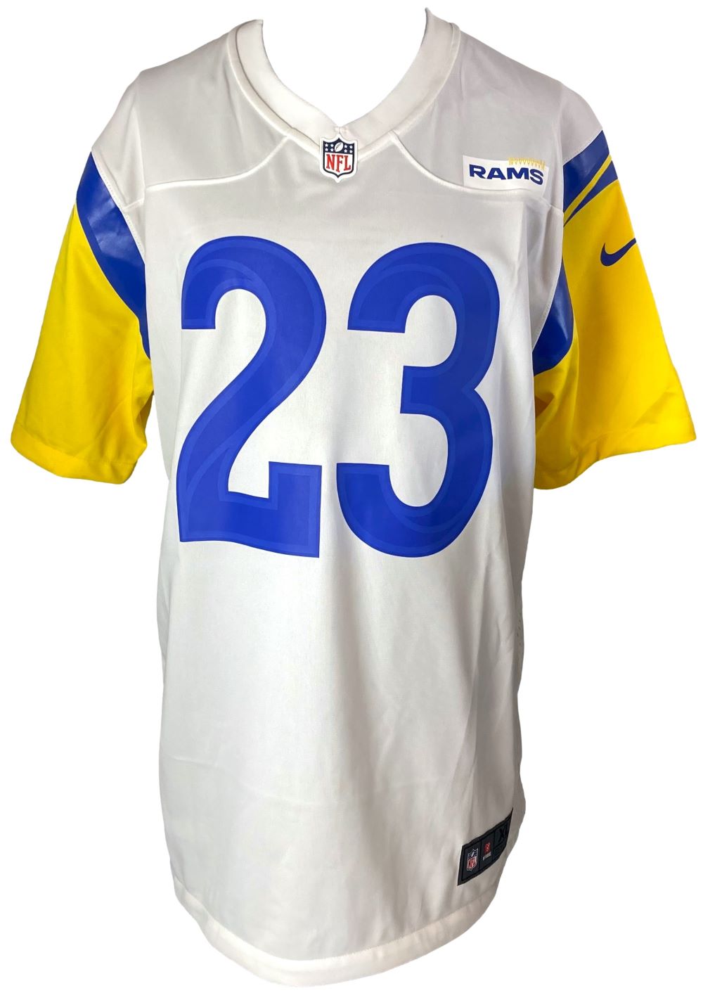Kyren Williams Autographed Los Angeles Rams White Nike Game Jersey - Limited Edition - Perfect for NFL Fans, Collectors & Sports Memorabilia Enthusiasts - Great for Gifting, Display & Game Day Support