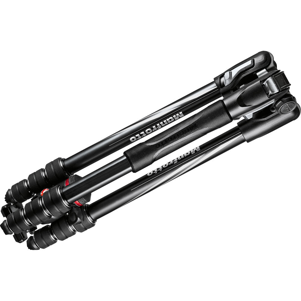 Manfrotto Befree Advanced Lightweight Aluminum Travel Tripod with 494 Ball Head - Twist Lock System, Black | Perfect for Photography, Vlogging & Outdoor Adventures