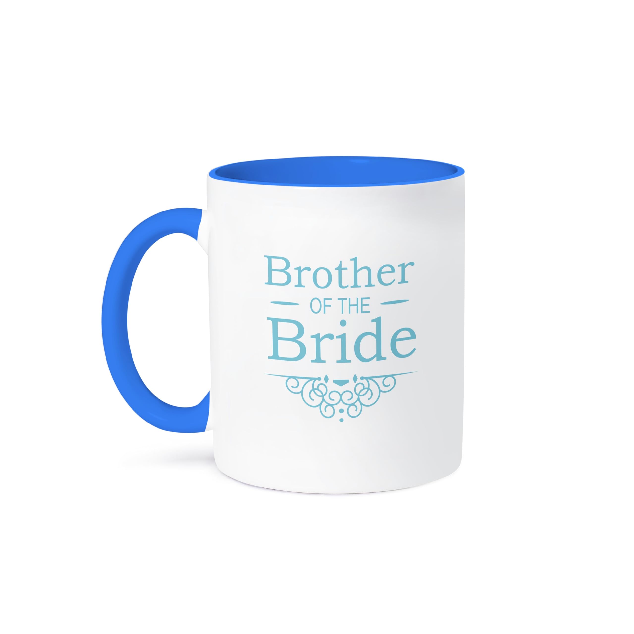 3D Rose 151576_6 Blue and White Ceramic Coffee Mug - Perfect for Home, Office & Gift Giving