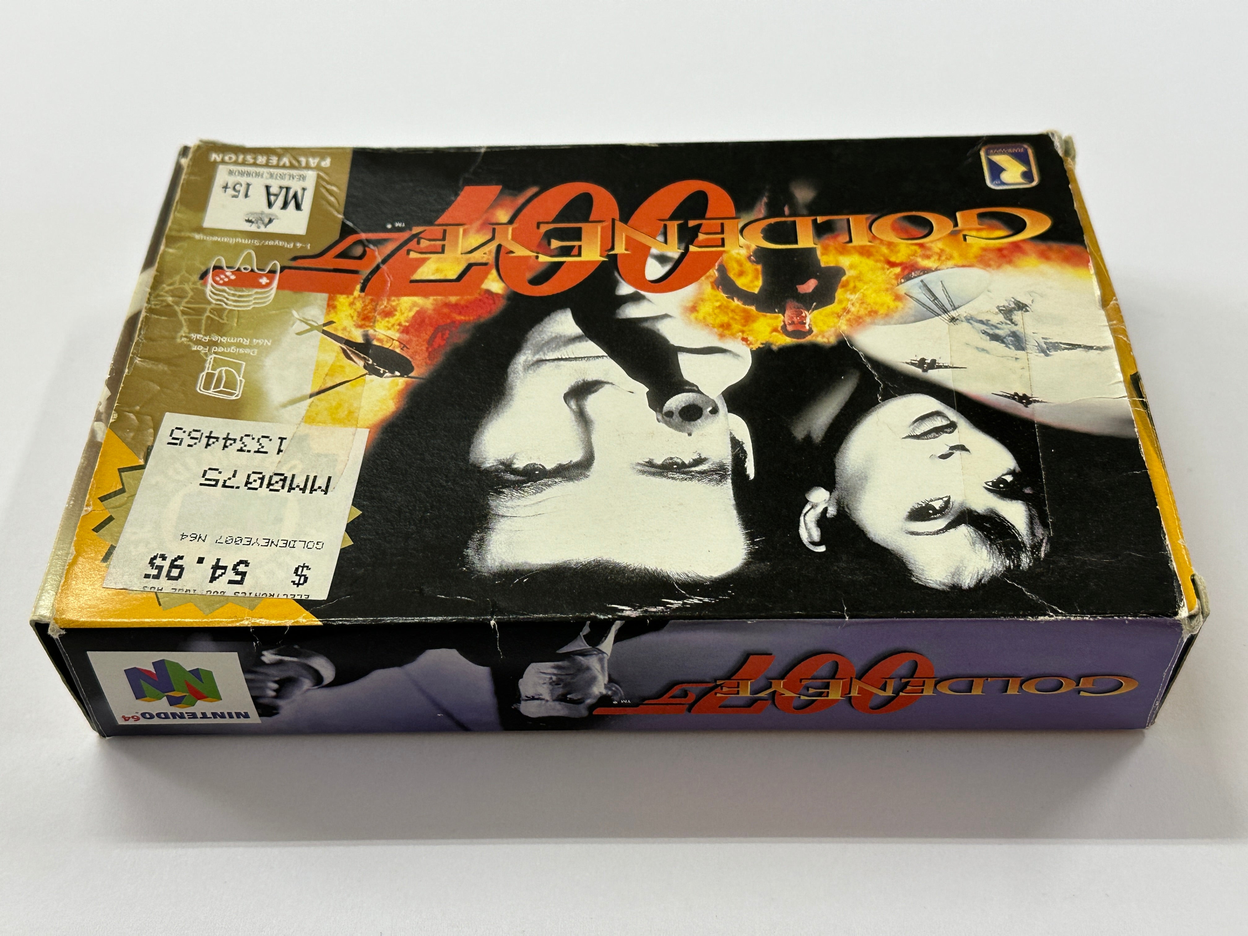 Goldeneye 007 Nintendo 64 Complete In Box - Retro Video Game for N64 Console | Perfect for Collectors & 90s Gaming Nostalgia