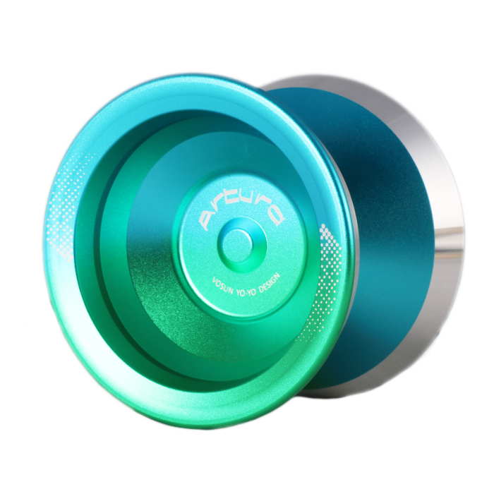 Pink/Blue Fade with Silver Rims