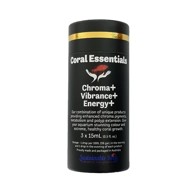 Coral Essentials Chroma Vibrance Energy Black Label - Premium Hair & Skin Supplement for Enhanced Radiance | Perfect for Daily Beauty & Wellness Routine