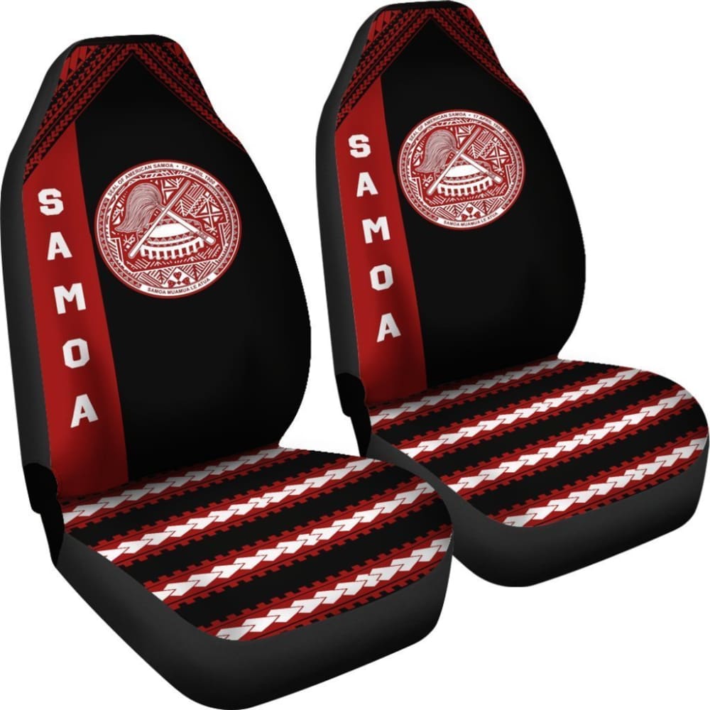 Premium American Samoa Car Seat Covers with Official Seal - Durable & Stylish Protection for Cars, Trucks & SUVs - Perfect for Road Trips & Daily Commutes