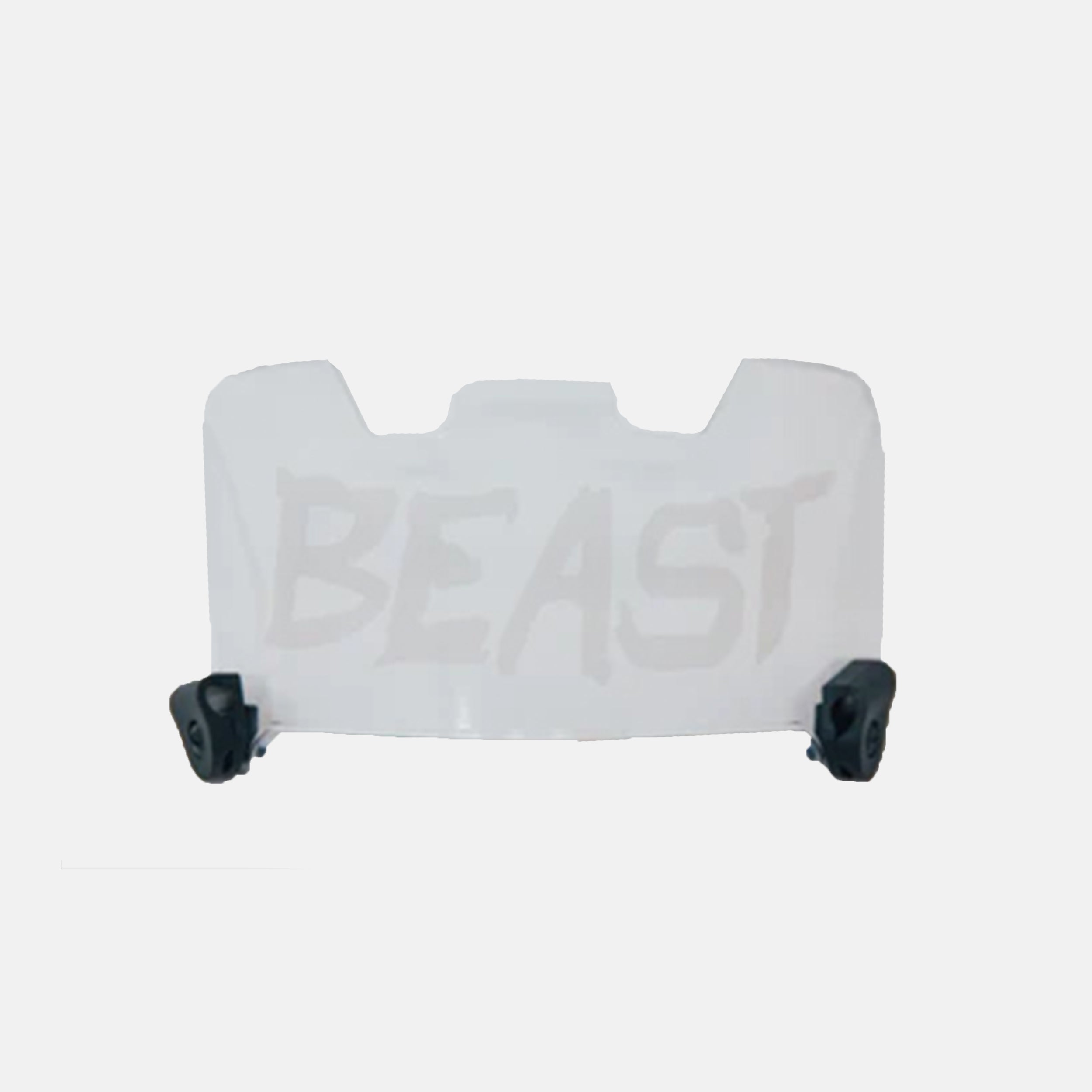 Translucent Football Helmet Visor for Beast Mode - Clear Face Shield for Enhanced Visibility & Protection - Perfect for Night Games, Training & Competitive Play