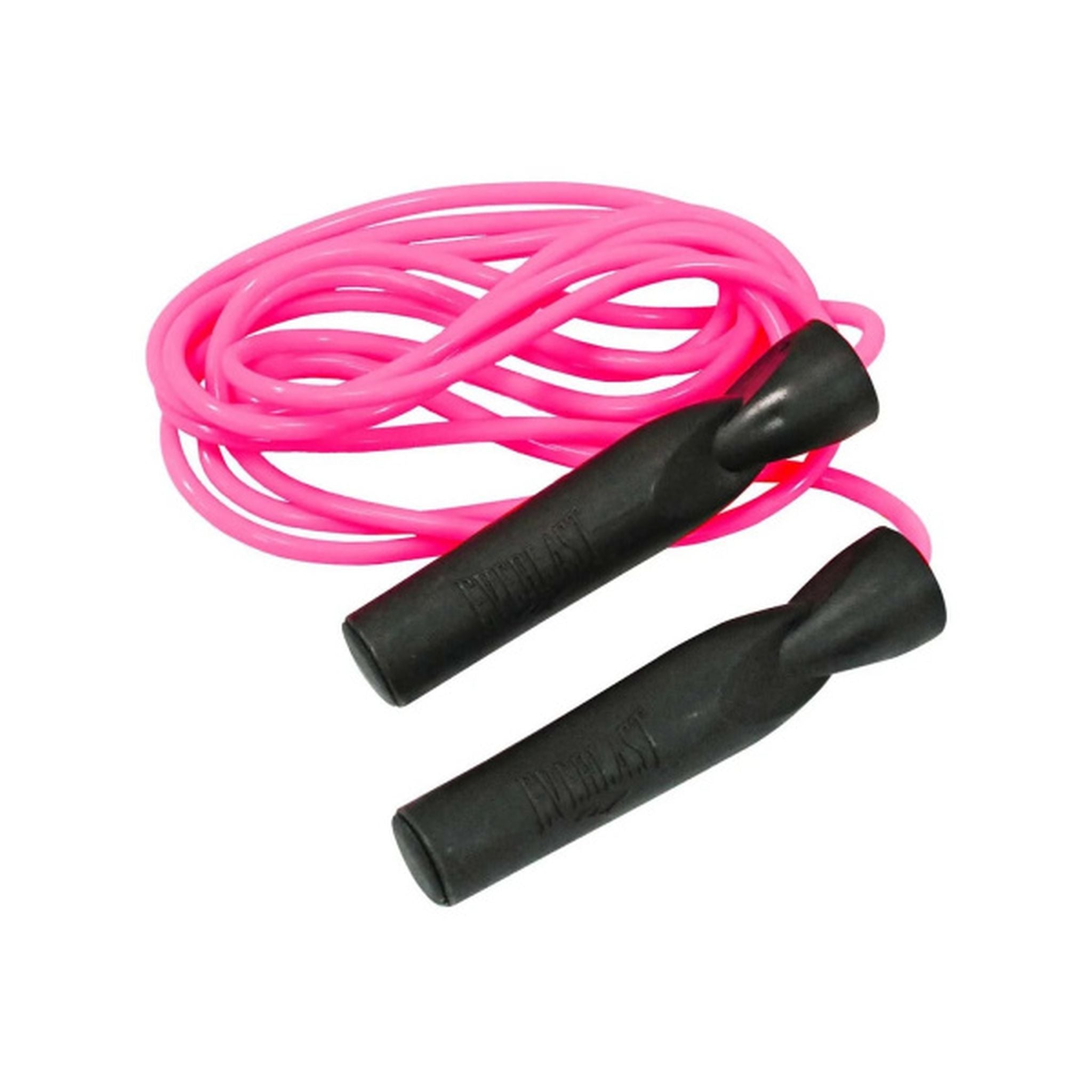 Everlast Basic Pink Jump Rope for Women & Men - Adjustable Length Fitness Skipping Rope for Home, Gym & Outdoor Workouts