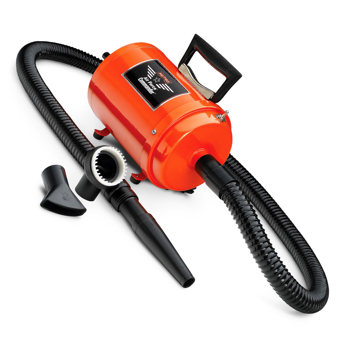 AFTD 3L Air Force Commander 2 Speed Professional Hair Dryer - 4 Peak HP Motor for Fast Drying - Perfect for Salons & Home Use