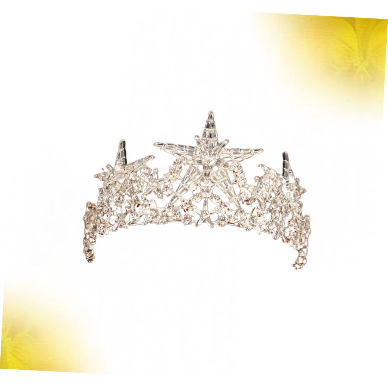Beavorty 2pcs Crystal Headpiece Bandana Headband - Rhinestone Headwear for Women, Bridal Tiara & Wedding Hair Accessories - Perfect for Brides, Prom, Parties & Special Occasions