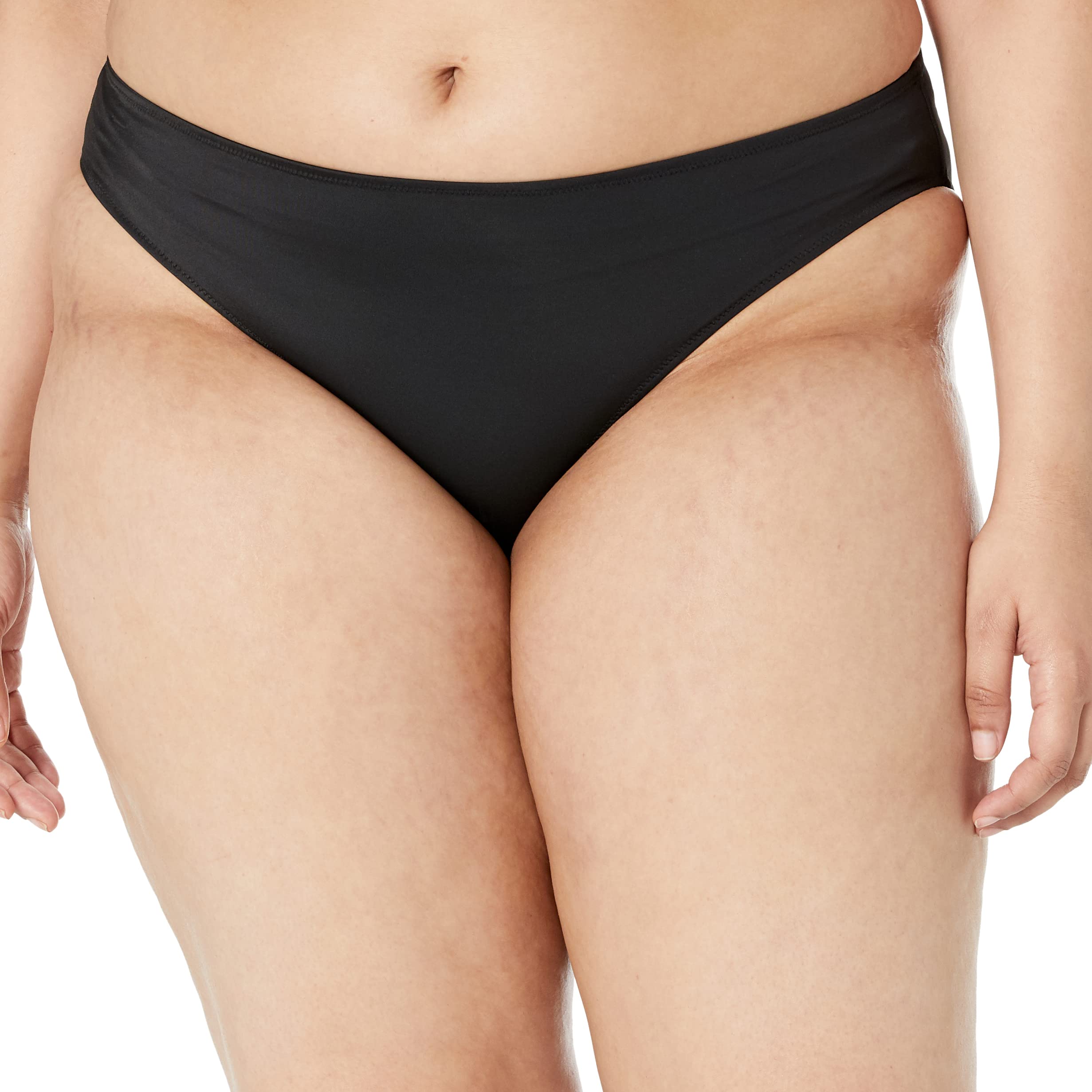 Amazon Essentials Women's Classic Bikini Swimsuit Bottom - High Waisted Swimwear for Women, Comfortable & Stylish Beachwear for Swimming, Sunbathing & Vacation
