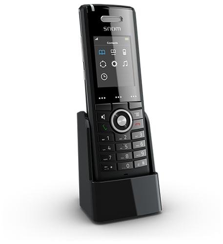 Snom M65 IP DECT Wireless Business Phone Handset with Charger (M65-3969) - Ideal for Office, Home Office & Remote Work Communication