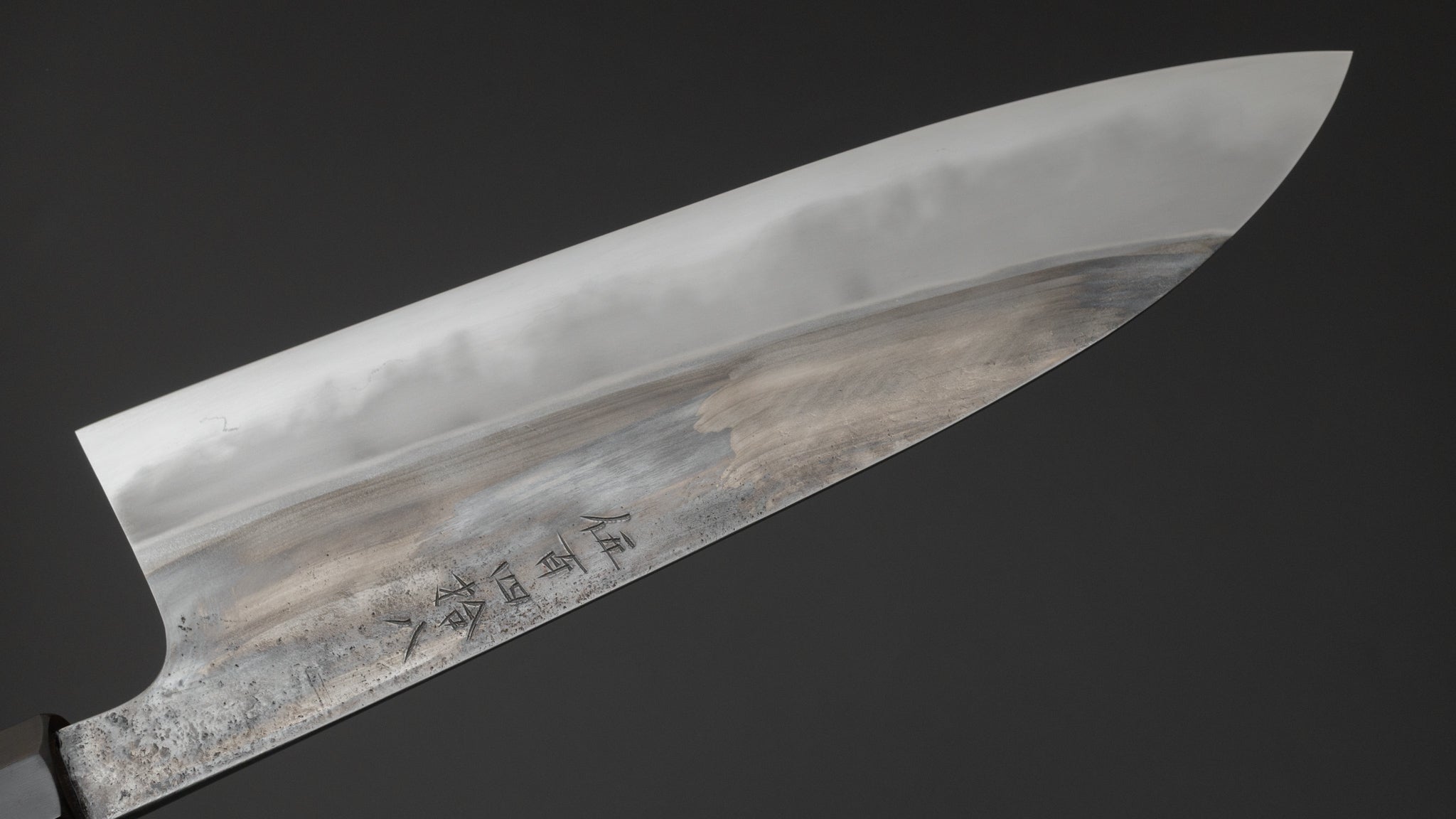 Premium Jiro Tsuchime Wa Gyuto 210mm Japanese Chef Knife with Taihei Tagayasan Handle - Perfect for Sushi, Meat Slicing & Professional Kitchen Use (#548)