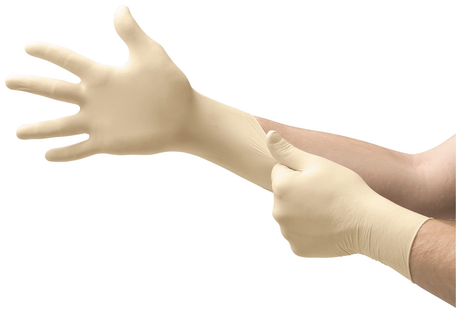 Ansell Microflex Diamond Grip MF-300 Disposable Latex Gloves - Powder-Free, Durable & Comfortable for Automotive Work, Healthcare Professionals & Industrial Use - Perfect for Mechanics, Nurses & Factory Workers