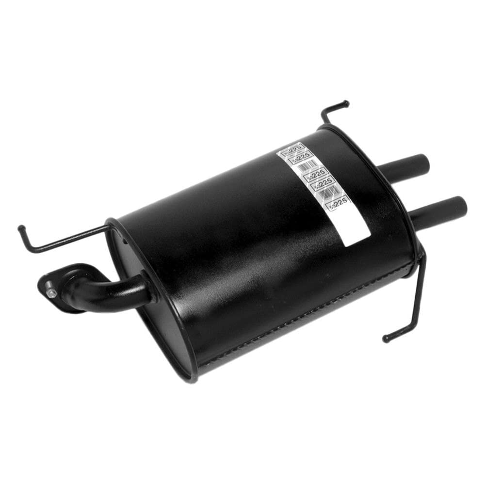Walker 53225 Quiet-Flow Stainless Steel Muffler Assembly - Replacement for Lawn Mowers & Outdoor Power Equipment - Durable & Noise-Reducing Exhaust System for Tractors, Generators & More