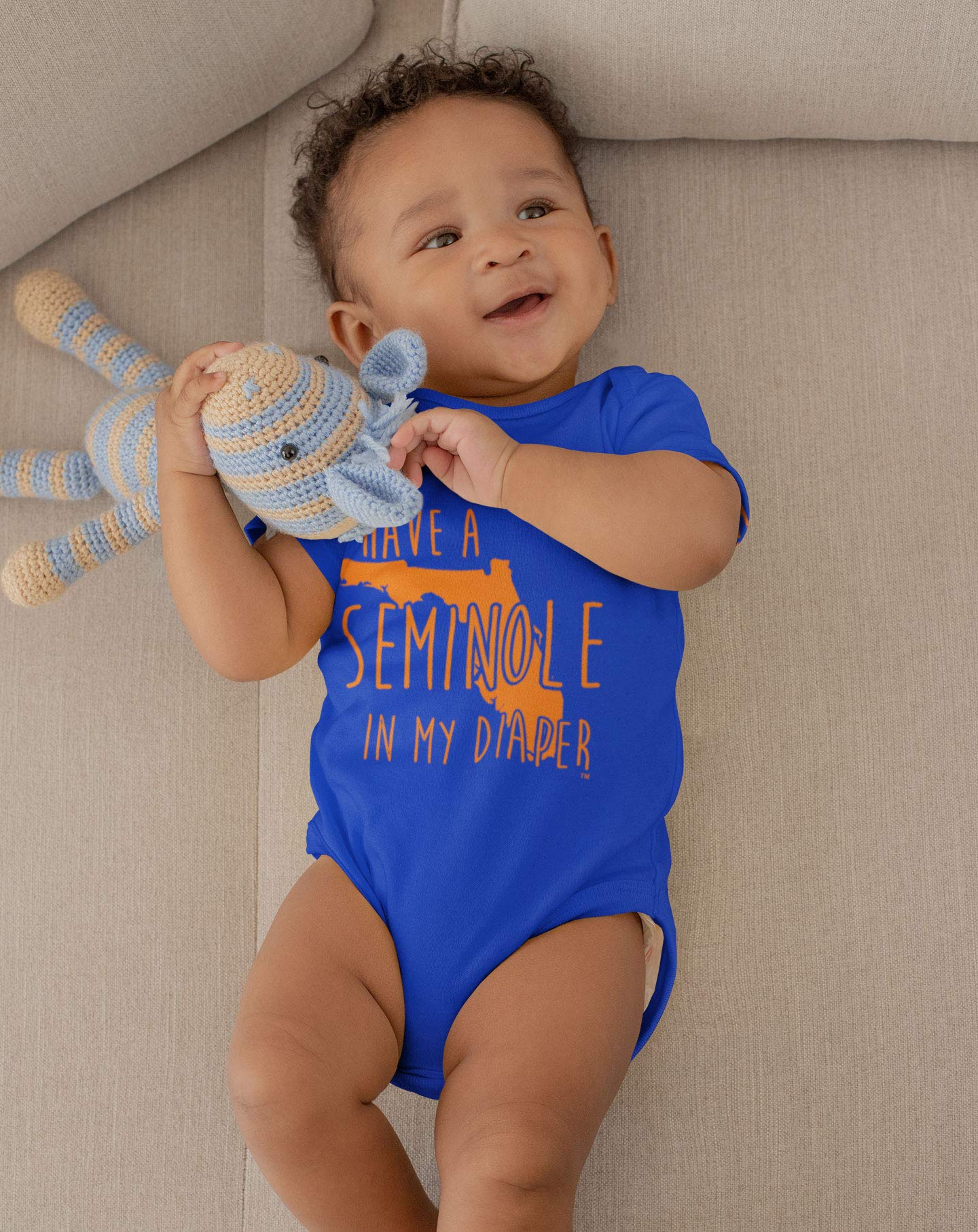 Florida Seminoles Rivalry Baby Bodysuit - Cute NCAA Fan Outfit for Game Day & Family Photos