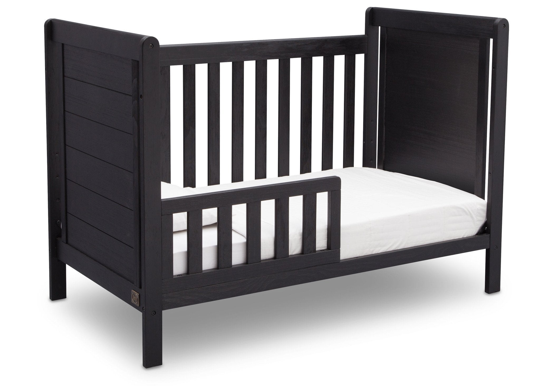 4-in-1 Convertible Baby Crib with Changing Table - Modern Nursery Furniture for Toddler Bed, Daybed & Full-Size Bed - Perfect for Newborns to Teens Bedroom & Daycare Centers