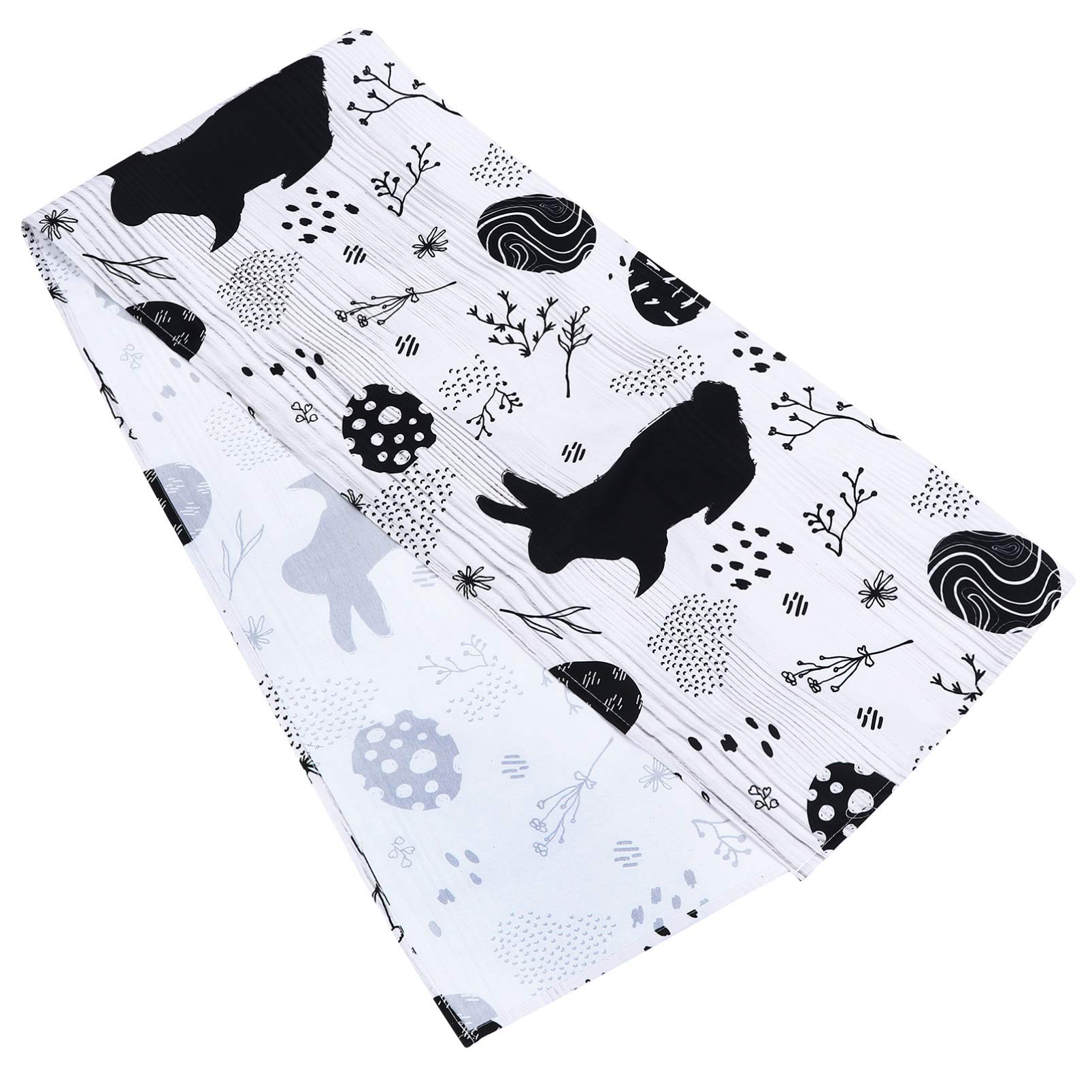 Easter Table Runner with Rabbit Design - Elegant Table Cover for Home, Hotel & Restaurant Decor - Perfect for Easter Celebrations & Spring Dining