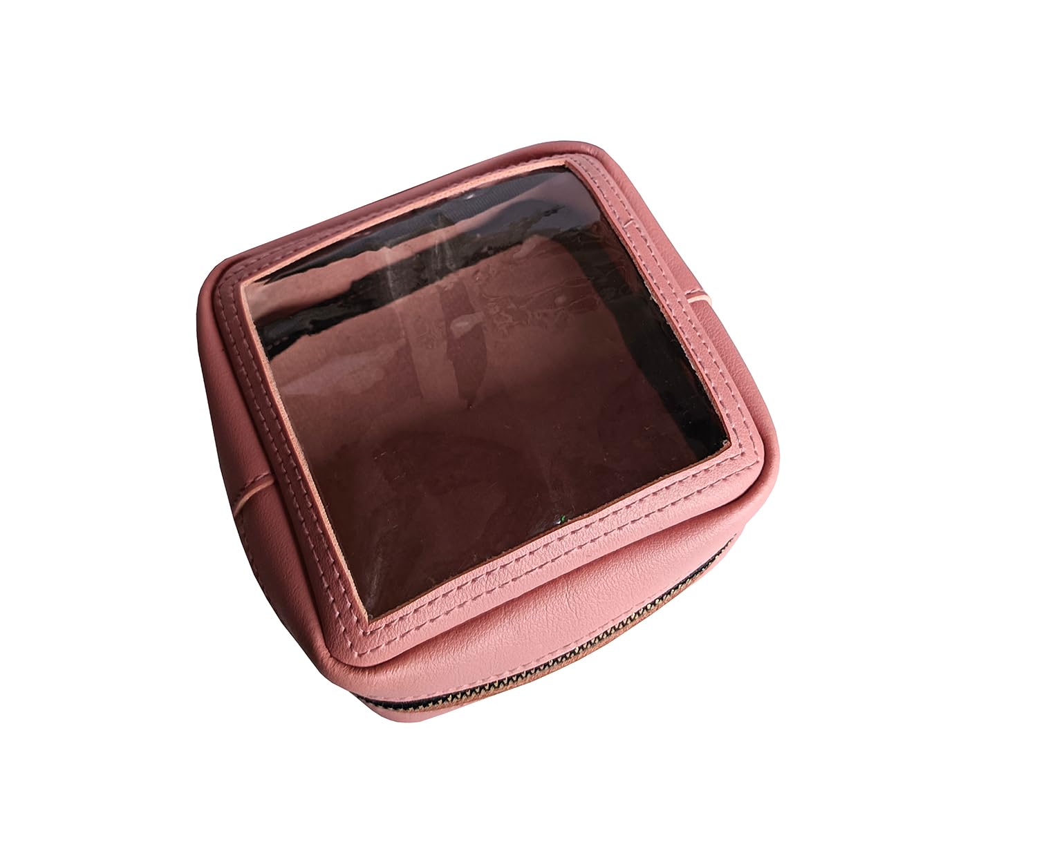 Kartbrink Small Lipstick Pouch - Pink Makeup Organizer & Travel Cosmetic Bag with Zipper (10cm) - Perfect for Women's Fashion Gifts, Daily Storage & On-the-Go Beauty Essentials