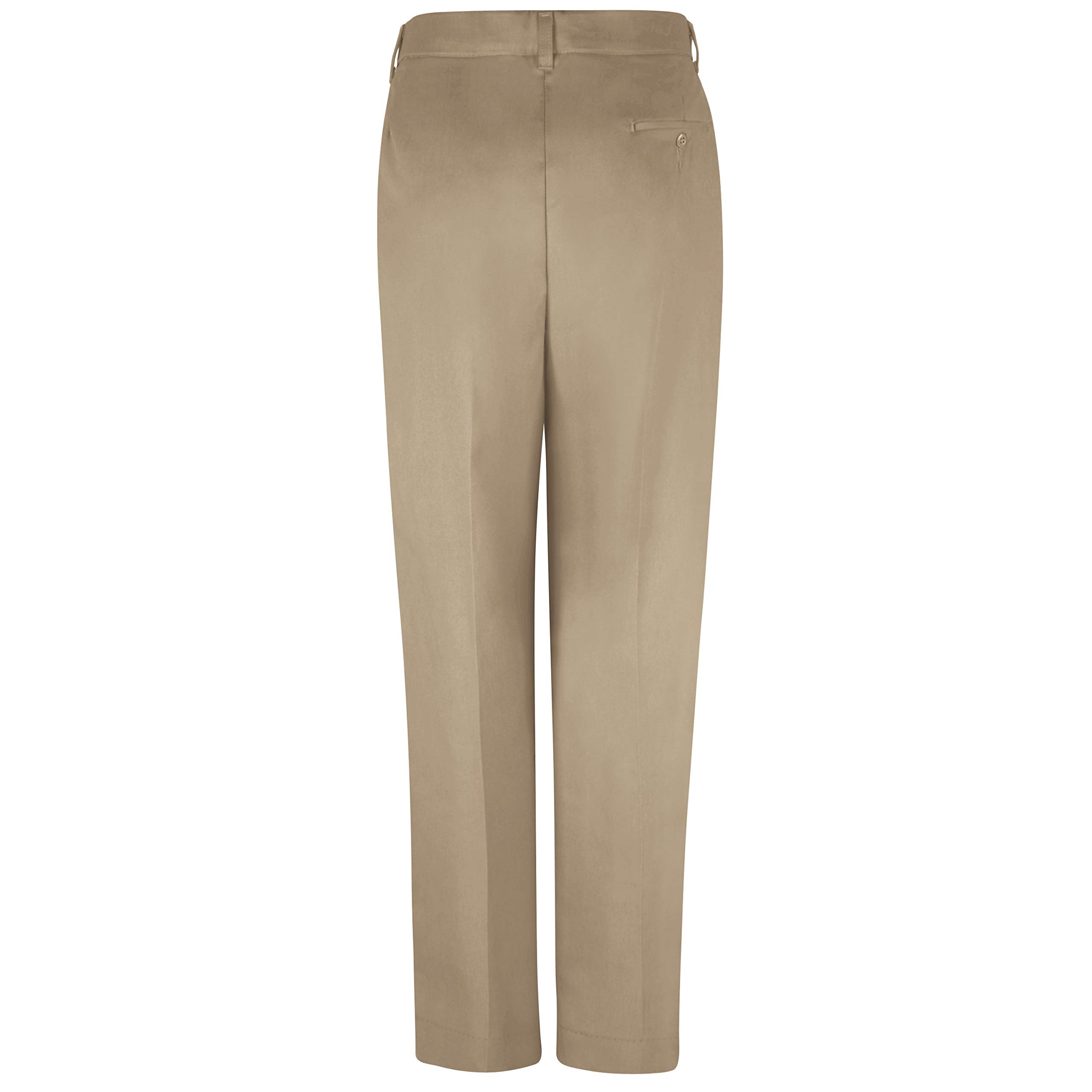 Red Kap Women's Pleated Twill Slacks - Comfortable Work Pants for Office, Business Casual & Professional Dress