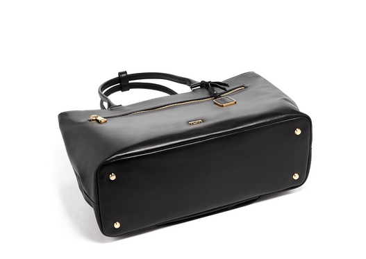 Tumi Voyageur Sidney Business Tote Bag for Women & Men - Premium Leather Laptop Briefcase - Perfect for Work, Travel & Office Commute