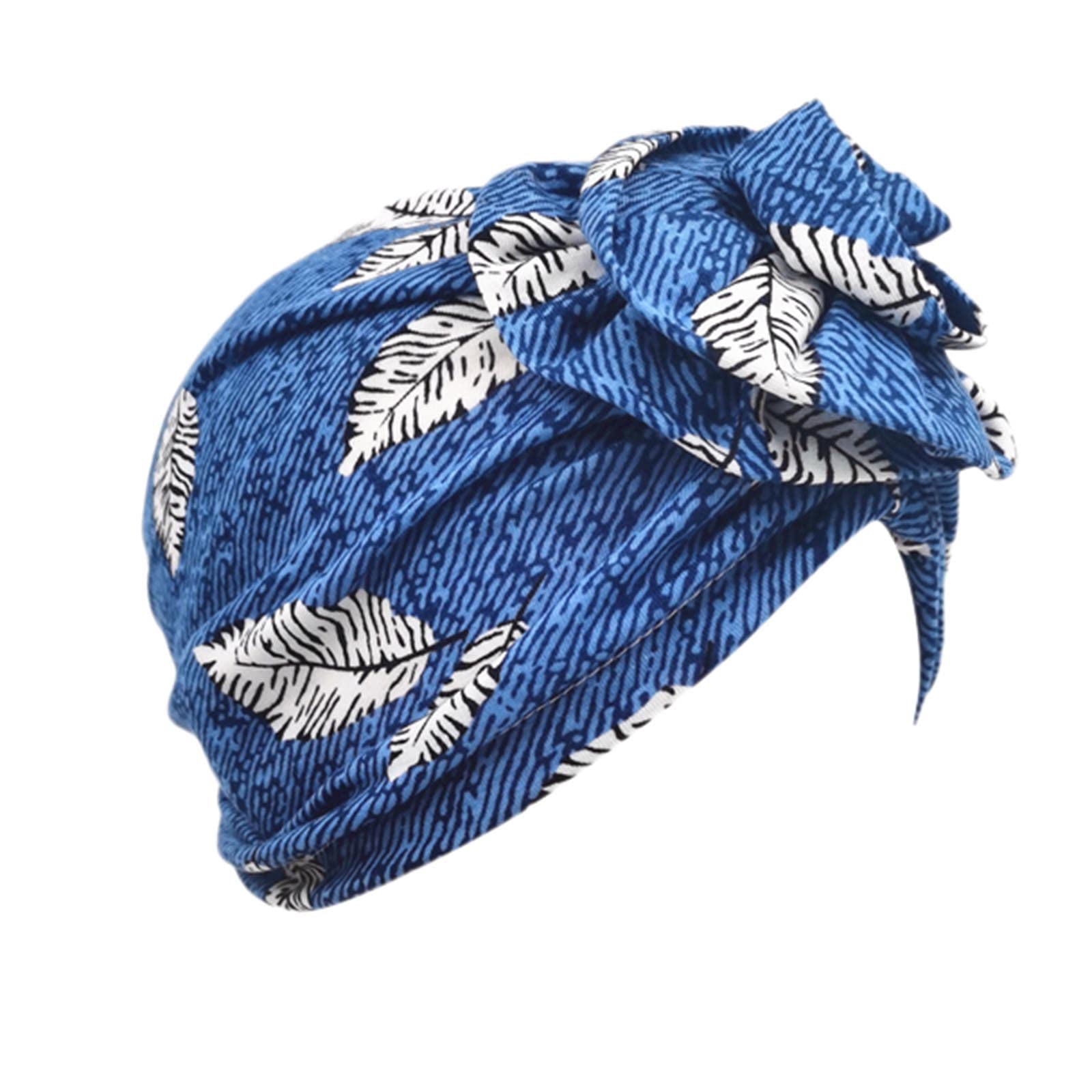 **Bohemian Floral Turban Headwrap for Women & Men - Stylish Cancer Head Cover, Hair Wrap & Sweatband - Perfect for Chemotherapy, Yoga & Outdoor Activities**