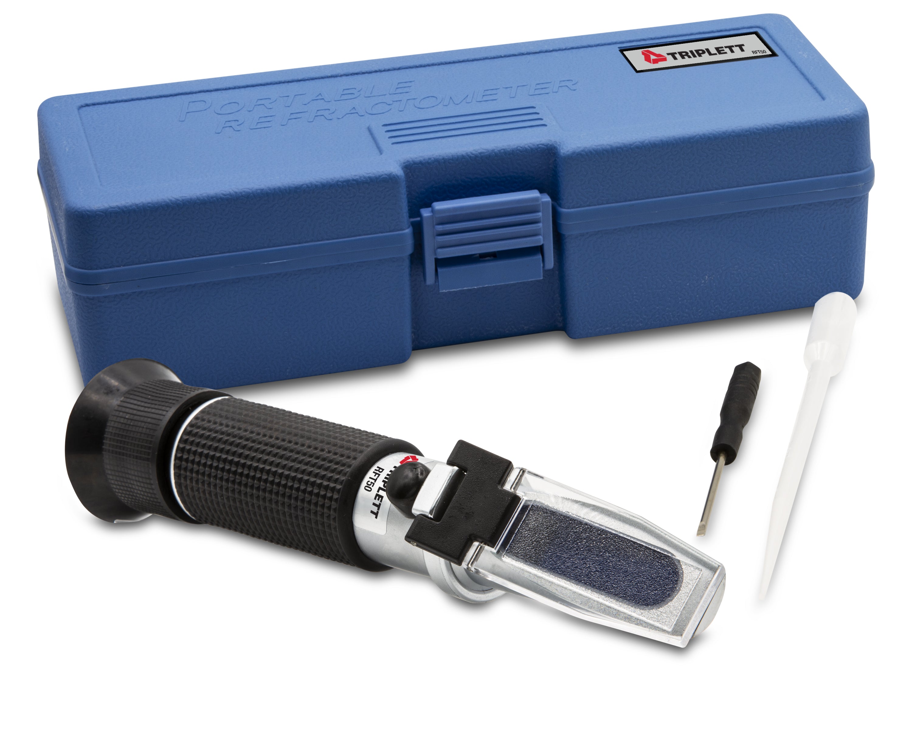 Portable Digital Battery Coolant Refractometer with ATC (°C) - RFT50 for Automotive, HVAC & Industrial Use - Measure Glycol, Antifreeze & Battery Acid Concentration